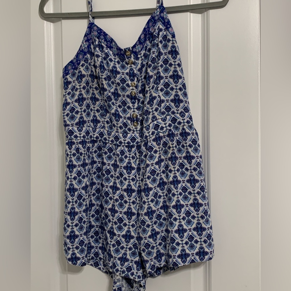 American Eagle Outfitters Romper S Adjustable Straps boho western cottagecore